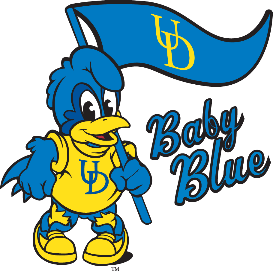 Delaware Blue Hens 1999-2009 Mascot Logo v3 diy iron on heat transfer